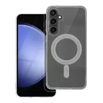 OEM Clear phone case with MagSafe support for Samsung Galaxy S23 FE (S711) transparent