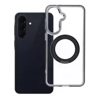 OEM Frame Circle Stand phone case with stand and MagSafe support for Samsung Galaxy A57 (A576) black