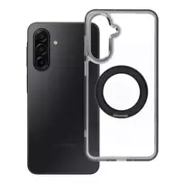 OEM Frame Circle Stand phone case with stand and MagSafe support for Samsung Galaxy A17 4G (A175) | A18 4G (A185) black