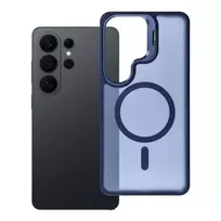 Forcell F-Protect Shadow Stand Premium phone case with stand and MagSafe support for Samsung Galaxy S26 Ultra (S948) navy