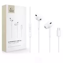 Tech-Protect ULTRABOOST TYPE-C EARPHONE CORE G3 WHITE