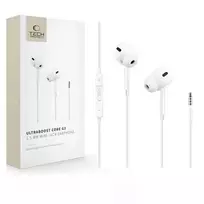 Tech-Protect ULTRABOOST MINI JACK EARPHONE CORE G3 WHITE