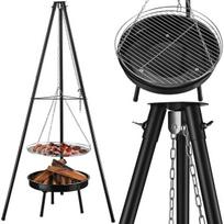 Sodo laužavietė su kepsnine Gregman Roast 30 – 2in1 lauko šašlykinė ir ugniavietė