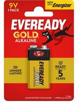 Elementas Energizer Eveready Gold 9V (6LR61) 9V, krona, šarminis, 1 vnt