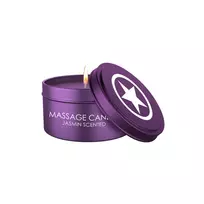 Ouch! by Shots Rocks Off Mischievous Scented Massage Candle 100g Purple Tin