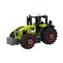 Žaislas konstruktorius BRIXIES Plus 222.727 traktorius Claas Axion 960