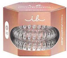 Invisibobble plaukų gumytės Original Premium Crystal Clear 3 vnt.