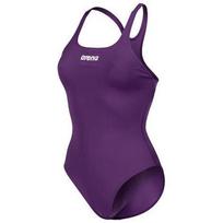 Moteriškas maudymosi kostiumėlis Team Swim Pro Solid, slyvinis-baltas, 38 - 911