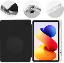 OBAL:ME MistyTab dėklas skirtas Xiaomi Redmi Pad 2 Pro juodos spalvos