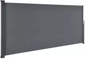 Juskys Šoninė markizė Dubai 500x180 cm tamsiai pilka