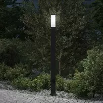 Pakabinamas šviestuvas Šviestuvas su stulpeliu, 110 cm, juodas, IP44