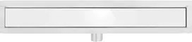 Fala WET&DRY Baltas GLASS LINEAR DRAIN 60 CM
