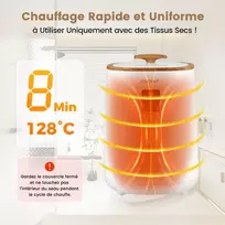 Koduva Rankšluosčių šildymo kibiras, 18 l, 380 W, baltas, 33 x 34 x 49 cm