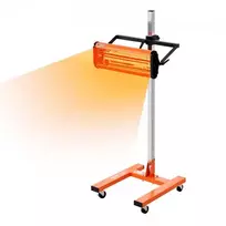 VEVOR Infraraudonųjų spindulių dažų kietinimo lempa, 1500 W, 1–60 min laikmatis, reguliuojamas aukštis, modelis 1A