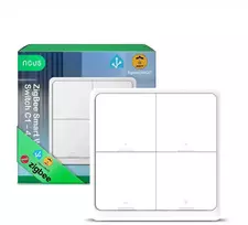 Nous C1 Zigbee belaidis 4 mygtukų jungiklis