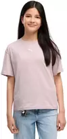 Marškinėliai vaikams Puma Ess Centered Cat Logo Boxy Tee rožinė 685131 49 (128cm)