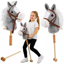 Lean Toys Arkliukas ant lazdos 100 cm