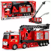 Lean Toys Gaisrinė mašina 54 x 21.5 x 12 cm