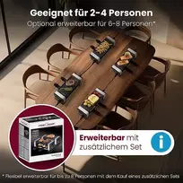 Profi Cook Elektrinis grilius ProfiCook Proficook PC-RG 1324 Raclette-Grilis