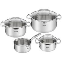 TEFAL Duetto+ 7 dalių nerūdijančio plieno puodų rinkinys G719S734