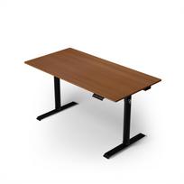 Arozzi Arena Nordico elektrinis reguliuojamo aukščio stalas 140x70 cm, Riešuto spalvos