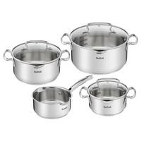 TEFAL | Duetto+ Stewpots set, 7 pcs | G719S734 | Stainless steel | Dishwasher proof | Lid included | Stainless steel