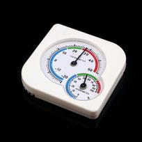 Indoor Outdoor MIni Hygrometer Thermometer Temp white