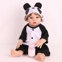46cm Realistic Reborn Baby Doll Full Body Silicone Anatomically Xmas Gifts Dolls white