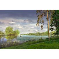 „Pasidaryk pats“ 5D deimantinis paveikslas „Jungle Creek“ peizažas, mozaikinis deimantinis siuvinėjimas 20X30CM gray
