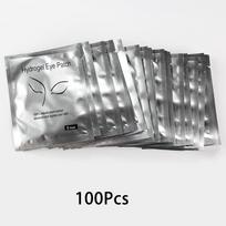 100/200 PCs Anti Wrinkle Paper Patches Eyelash Under Eye Pads Lash Beauty Tool 100PCS brown