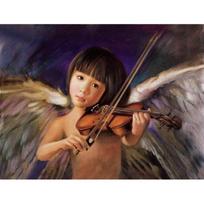 5D Diamond Painting Angel Baby Deimantinis Siuvinėjimas Mozaika Deimantinis Namų dekoras 20X30CM black