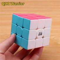 Magic Cube Colorful stickerless speed cube antistress 3x3x3 Learning&Educational Puzzle Cubes Toys white