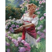 Deimantinė tapyba Viso apvalaus deimantinio siuvinėjimo paveikslas iš Kalnų krištolinio dygsnio deimantinės mozaikos rankų darbo 20X30CM raudona
