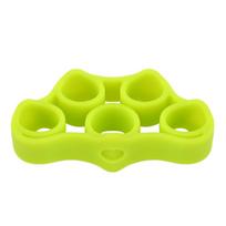 Hand Strengthener Grip Finger Strength Trainer Portable Fitness Equipment žalia