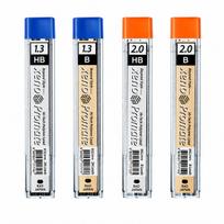 XENO Promate laikiklio rašiklio optimizuotas švino papildymas HB, B (1,3 mm, 2,0 mm) HB\, 1.3mm