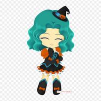 Michiru Witch Sailor Neptune Sailor Uranus Iron On Patches For Clothing Applique Stickers On Clothes Heat-Sensitive Custom Patch