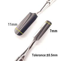 Dantų chirurginio implanto įrankis Kaulų miltelių šaukštas persodinimo instrumentas Dantų tankintuvas skiepijimo nešiklis Plugger Stomatologo įrankiai 1 piece