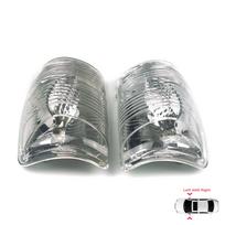ESP594 Šoninio veidrodėlio korpusas Baltas Skaidrus Posūkio signalo lemputės lęšis Kairys Dešinys Ford Transit MK8 T18 V363 2013-On 1847387 1847389