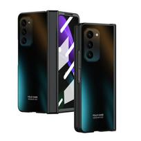 Skirtas „Samsung Z Fold 4 Zfold4“ nesubraižantis grūdinto stiklo plėvelės „Coque“ dėklas, skirtas Samsung Galaxy Z Fold 4 5 g sulankstomas 4 dangtelis for samsung Z Fold 4 juoda