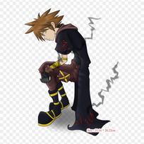 Kingdom Ii Sora The Heartless Iron on Heat Transfer Printing Vinyl Patches Sticker for Clothes DIY Appliques Washable Patches