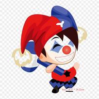 Klounas Animacija Joker Klounas geležies ant šilumos perdavimo spausdinimo Vinilo pleistrai Lipdukas drabužiams „pasidaryk pats“ aplikacijos, plaunamos pleistrai
