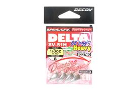 Decoy SV-51H Jig Head Delta Magic Heavy Size 6 , 1/8 oz (2760)