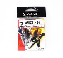 Sasame F-999 Aberdeen Jig Hook Size 2 (7325)