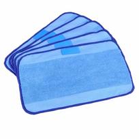 10Pcs/Lot High Quality Microfiber Wet Mopping Cloths For iRobot Braava 321 380 320 380t Mint 5200C 5200 4200 4205 Robot gray