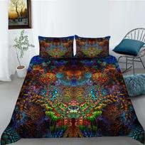3D etninio stiliaus serijos patalynės komplektas Exotic Style serijos spausdintas antklodės užvalkalas ir pagalvės užvalkalas AU/EU/US/DE viso dydžio namų dekoravimas Baby 100x135cm