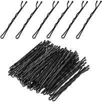 50 Pieces Women's Hairpins Hair Clips Bun Clips Women's Hairpins Safe Hair Clips for Women Girls and Hair Salon 5x5x1cm black