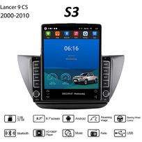 9,7 colių „Android Car Radio Carplay“, skirtas „Mitsubishi Lancer 9 CS 2000-2010 Tesla“ vertikalaus ekrano autoradio daugialypės terpės grotuvas 2+32GB