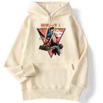Attack On Titan Cartoon Print Streetwear Unisexs Nauji Gatvės kaklo megztiniai Mieli megztiniai Medvilniniai Megztiniai Madingi Sporto Drabužiai Unisex Fleece XL yellow