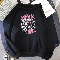 Blink 182 Hoodie Women/Men Aesthetic Harajuku Graphic Hoodies Unisex Autumn Winter Casual Vintage Pullovers Sweatshirts Clothes Unisex 2XL