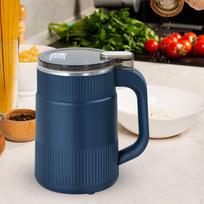 US Adapter Coffee Bean Grinder Multifunctional Easy to Clean Electric Grinding Machine mėlyna